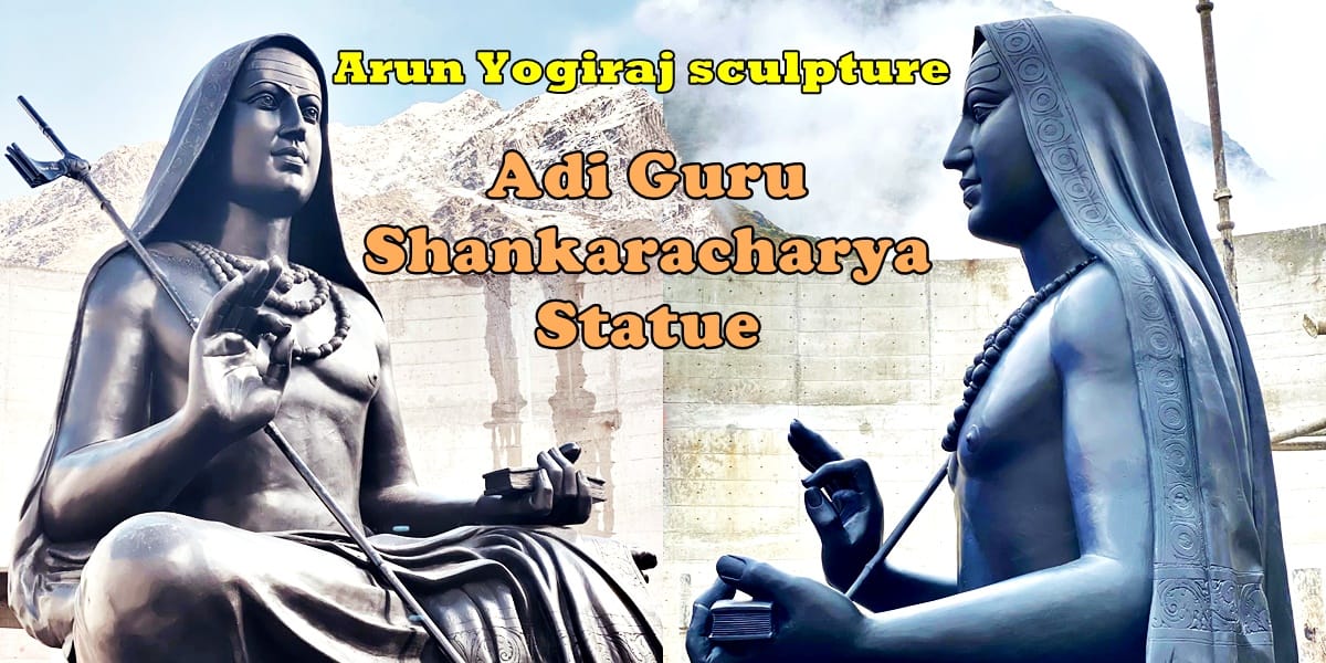 Arun Yogiraj Sculpture- Aadi Guru Sankrachary