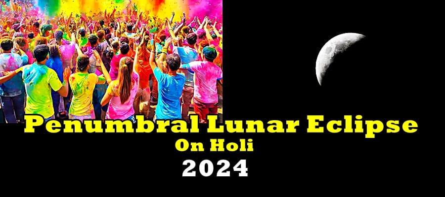 Lunar Eclipse on Holi
