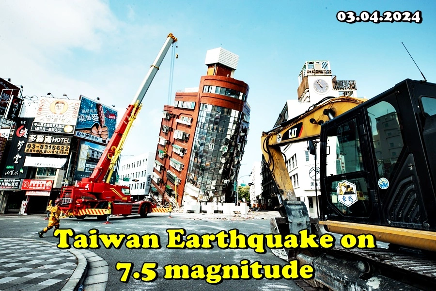 Tiawan Eeathquake 2024