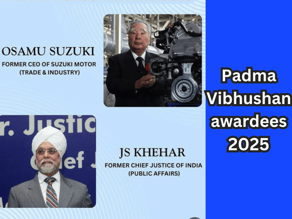 Highest Indian honor Padma Bhushan Award 2025