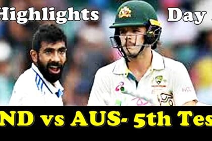 IND-Vs-AUS-5th-Test-Day-1