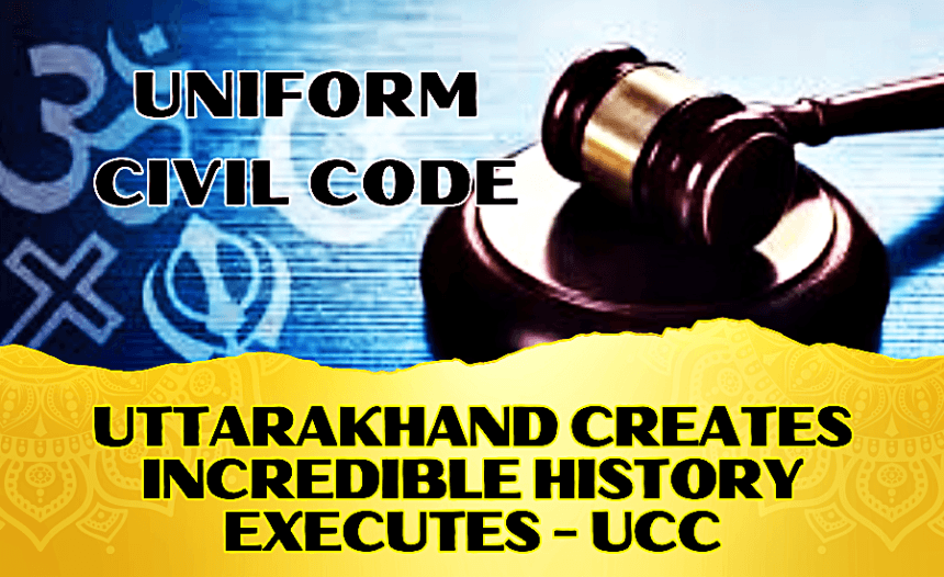 Uniform Civil Code- UCC