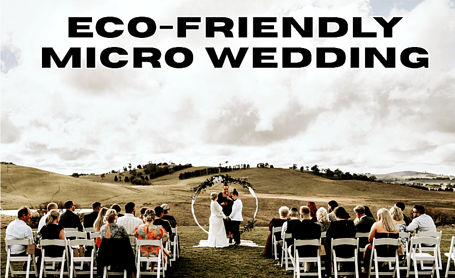 Sustainable micro wedding decor with eco-friendly elements and inspiration for 2025