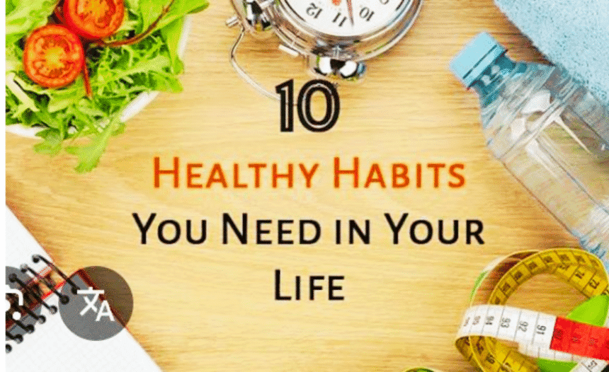 List of Good Daily Habits