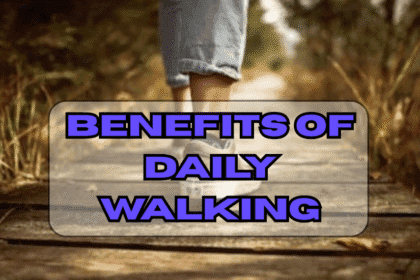 Benefits of daily walking