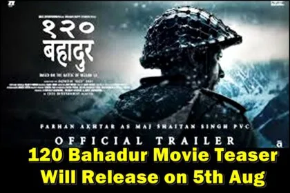 120 Bahadur movie teaser