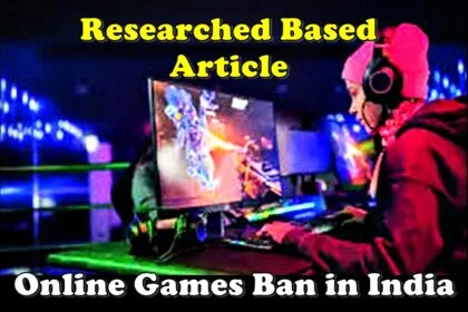 Online Games Ban in India 2025