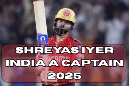 Shreyas Iyer India a Captain 2025