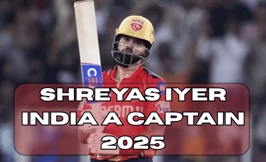 Shreyas Iyer India a Captain 2025