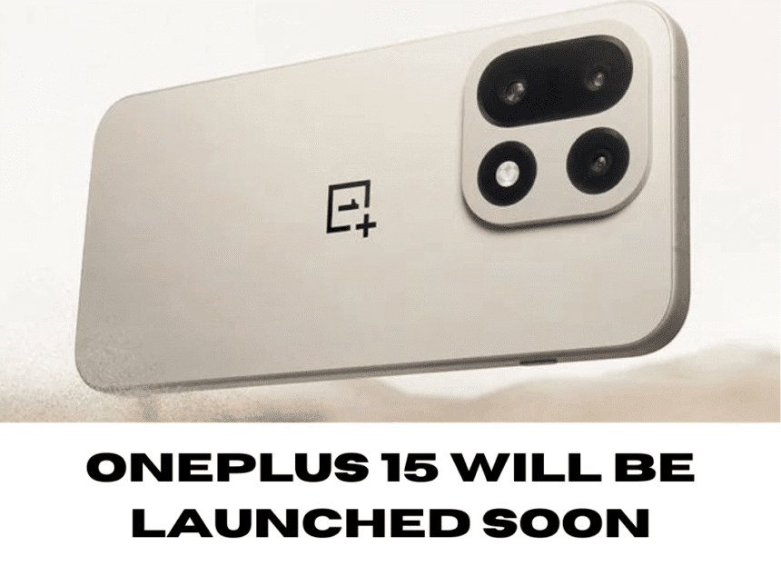 OnePlus 15 launch
