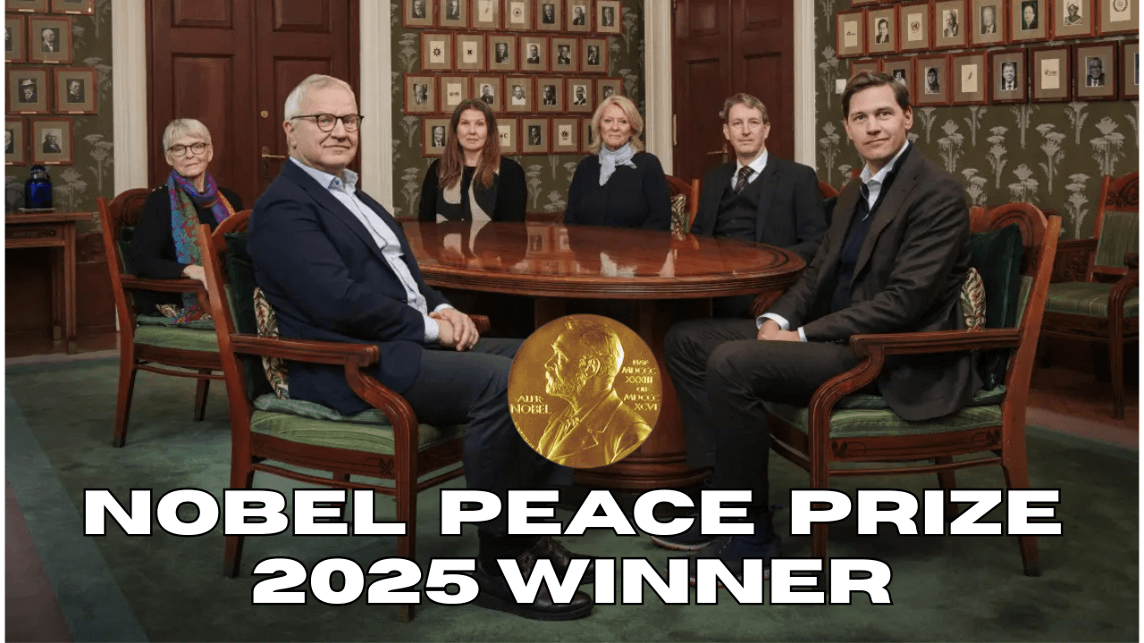 Nobel Peace Prize 2025 Winner Announcement Ceremony in Oslo – नोबेल शांति पुरस्कार 2025 की घोषणा समारोह, ओस्लो, नॉर्वे