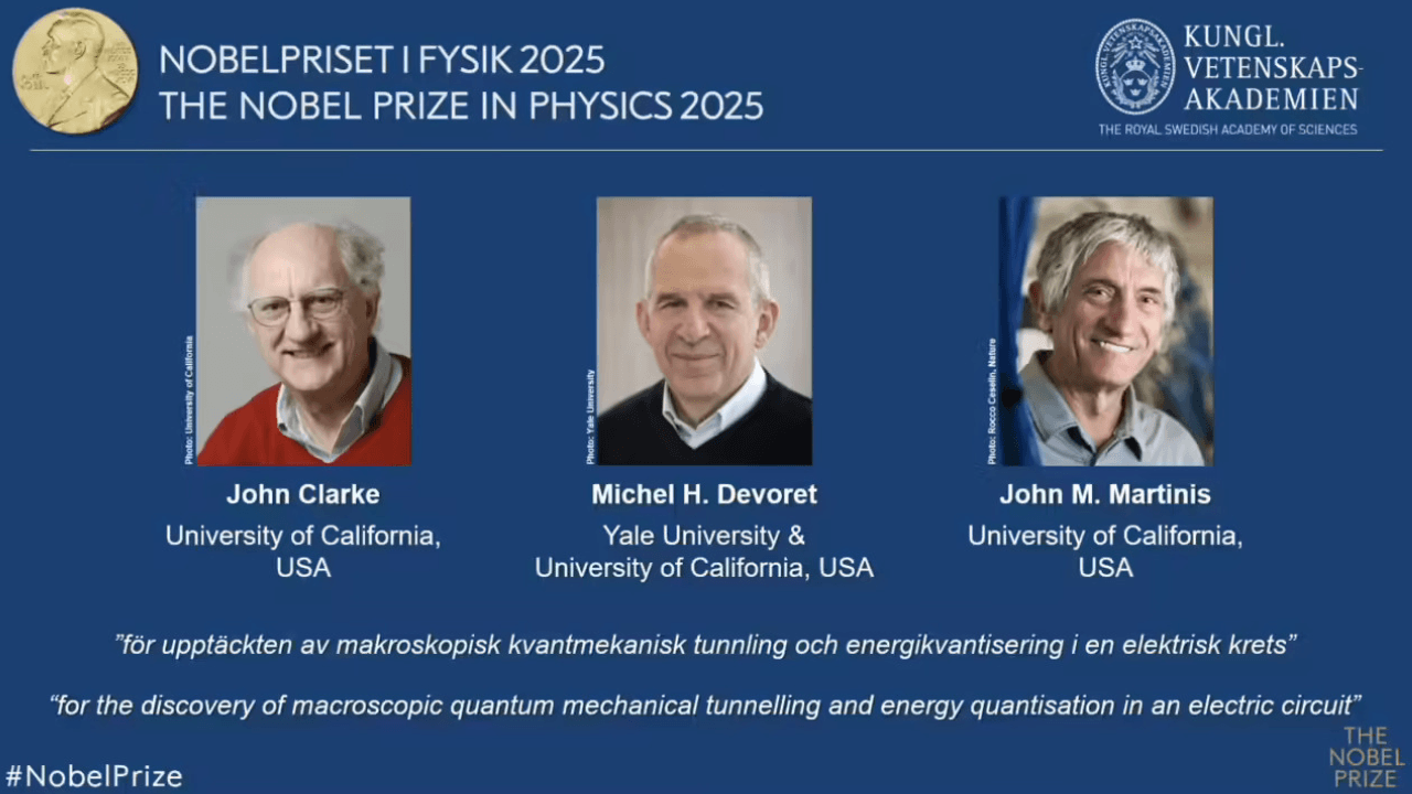 Physics Nobel Prize 2025- winners John Clarke Michel Devoret John Martinis macroscopic quantum phenomena India impact