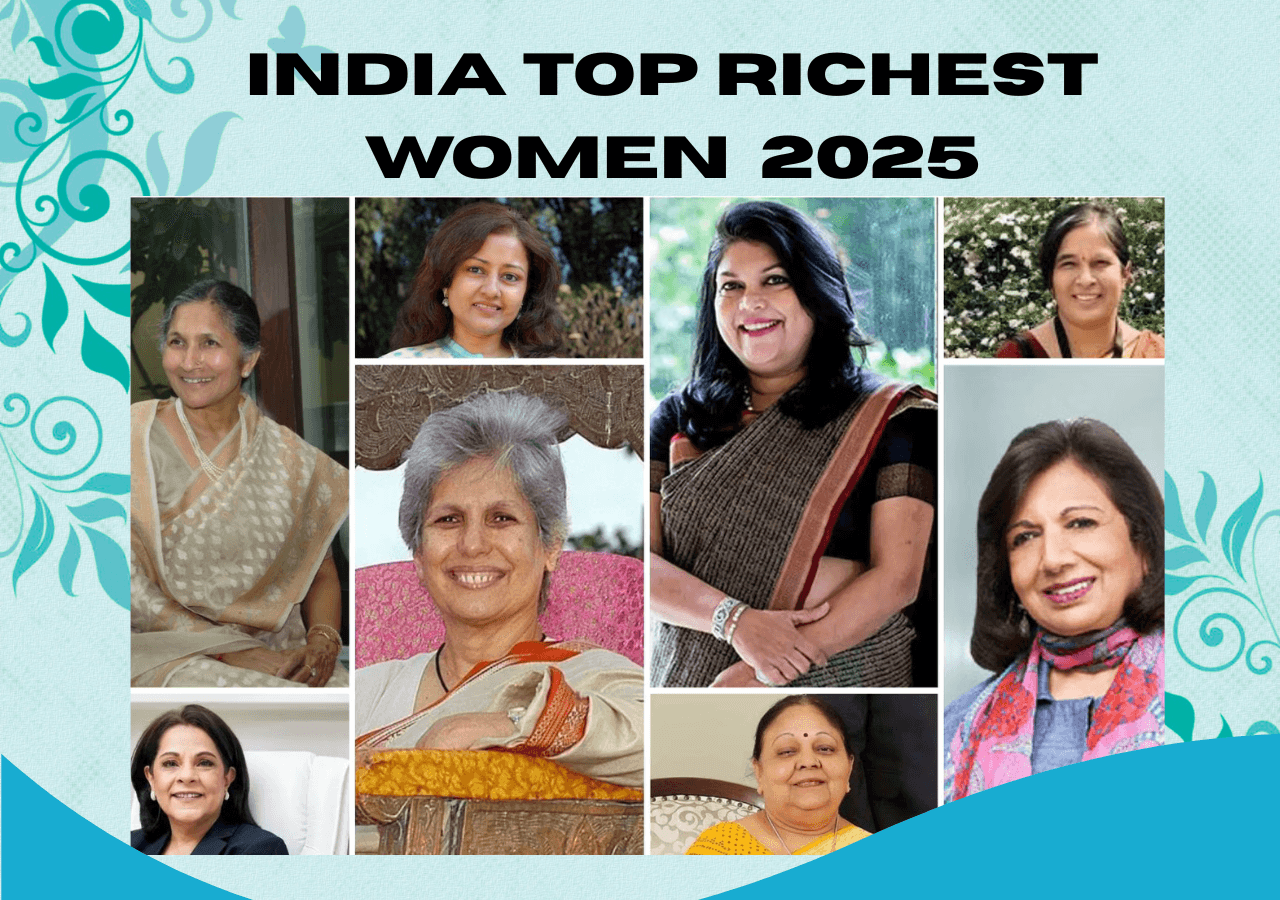 Richest People in India 2025 - Women