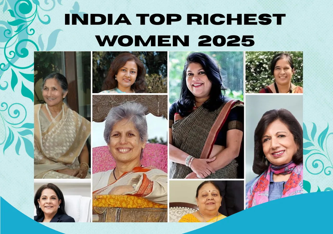 Richest People in India 2025 - Women