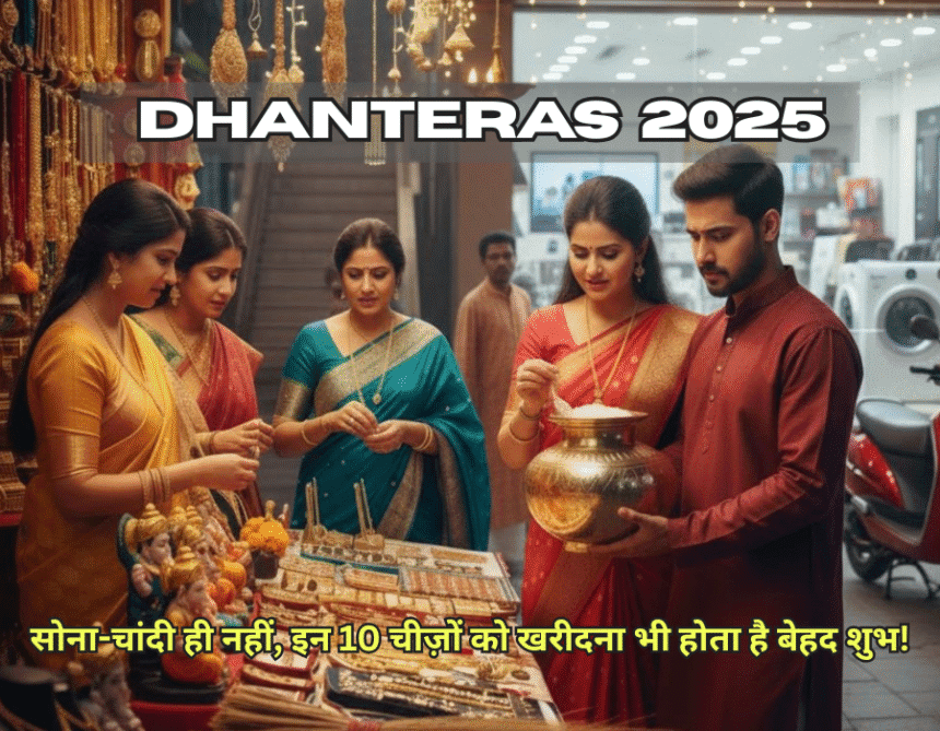 What to buy on Dhanteras 2025 धनतेरस पर सोना-चांदी ही नहीं, इन 10 चीज़ों को खरीदना भी होता है बेहद शुभ
