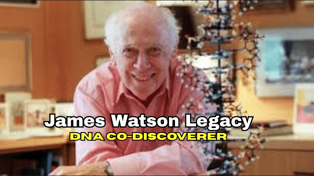 James Watson death 2025 - DNA discovery history