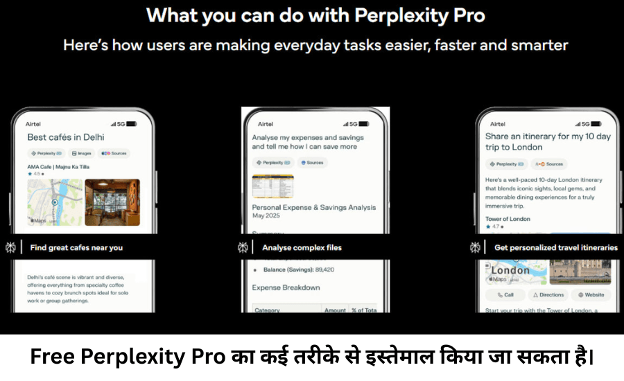 Free Perplexity Pro offer India