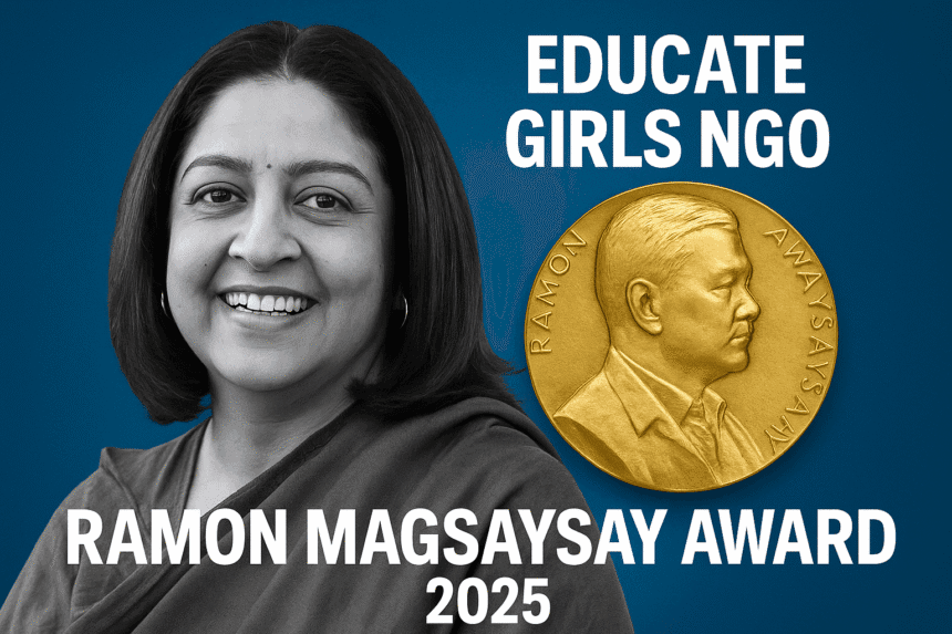 Ramon Magsaysay Award 2025- Indian NGO wins Magsaysay Award