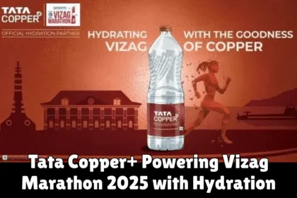 Tata Copper+ Powering Vizag Marathon 2025 with Hydration
