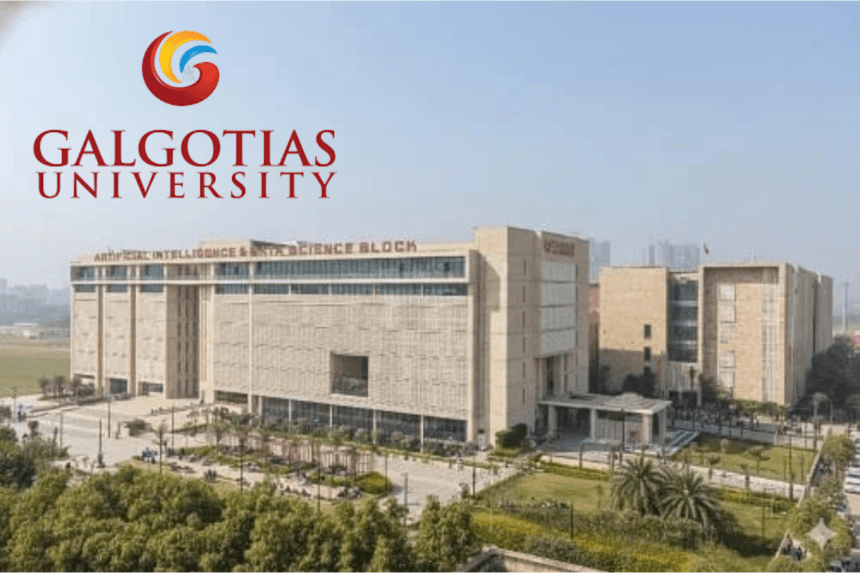Galgotias University Invests INR 350 Crore in AI