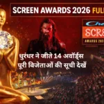 Screen Awards 2026 Full List