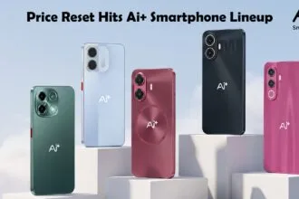 Ai+ Smartphone lineup with revised pricing announcement