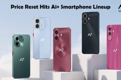 Ai+ Smartphone lineup with revised pricing announcement