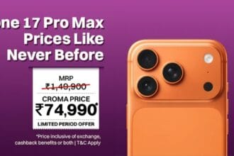 iPhone 17 Pro and iPhone 17 Pro Max deals at Croma
