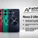 Ai+ Nova 2 Ultra software update with refined bokeh algorithm and stability improvements