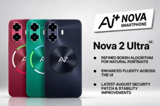 Ai+ Nova 2 Ultra software update with refined bokeh algorithm and stability improvements