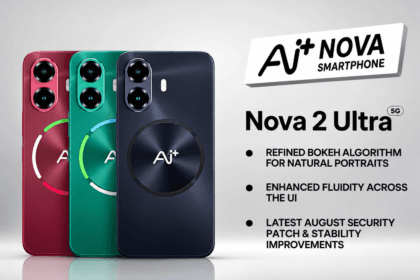 Ai+ Nova 2 Ultra software update with refined bokeh algorithm and stability improvements