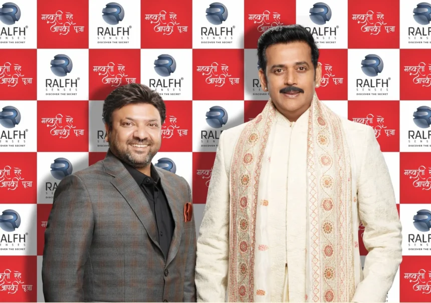 Ralfh Senses brand ambassador Ravi Kishan with Ankush Gupta