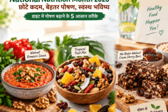 National Nutrition Month 2026 में डाइट में पोषण बढ़ाने के 5 आसान तरीके