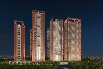 SPR City residential towers in Chennai amid the announced price revision