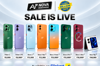 Ai+ Smartphone Big Billion Days sale featuring Nova and Pulse smartphones with prices