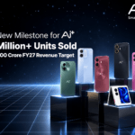 Ai+ Smartphone Sales milestone of 2 million units sold and Rs 7,500 crore FY27 revenue target