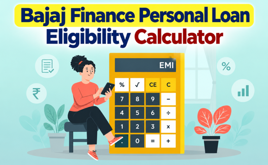 Loan Eligibility Calculator illustration for Bajaj Finance Personal Loan planning