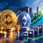 Bitcoin and Ethereum cryptocurrency market analysis for investors