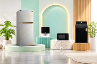 Home Appliances: LG Home Appliances including refrigerator, microwave and washing machine for Diwali